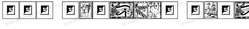 DE4 Display Egyptian字体转换